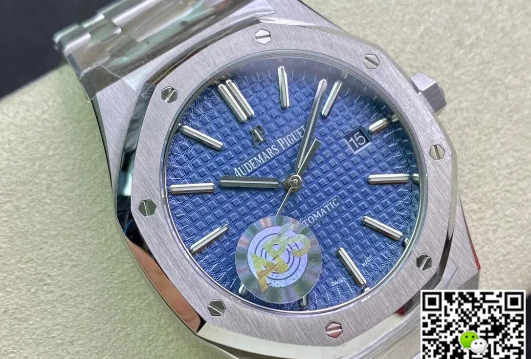 Audemars Piguet Royal Oak 15400ST.OO.1220ST.03 APS Factory 1:1 Best Edition Replica Watch Silver Strap